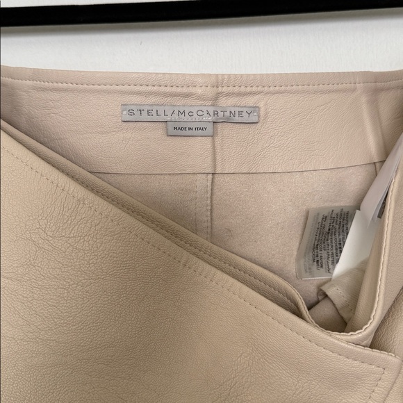 Stella McCartney  fringed faux leather wrap skirt - Picture 3 of 8